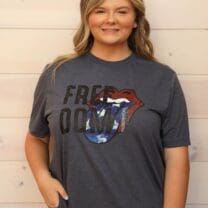 Patriotic Tongue Graphic Tee