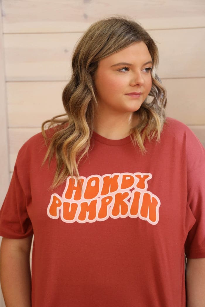 Howdy Pumpkin Graphic Tee