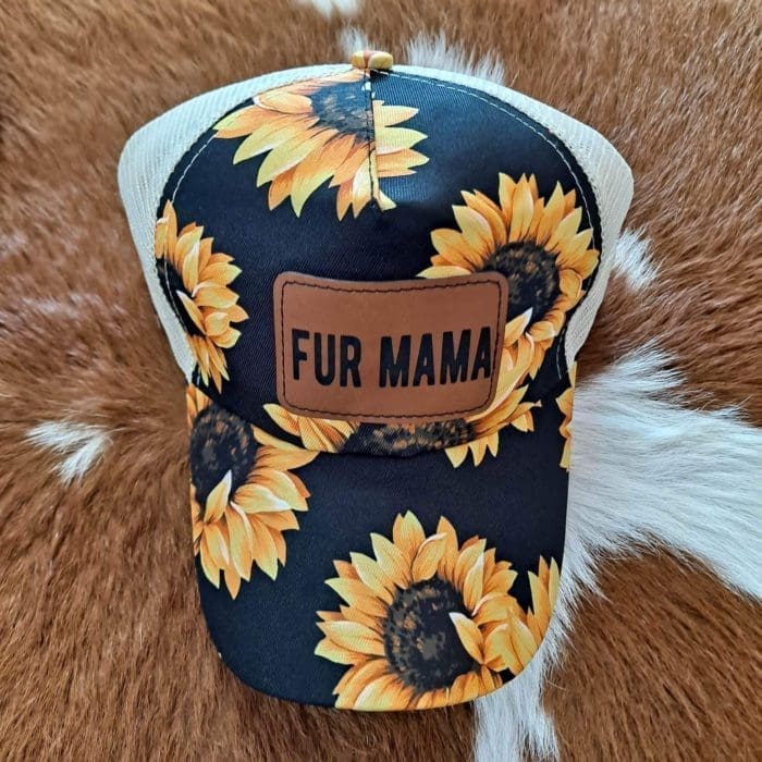 Fur Mama Ladys Patch Hats