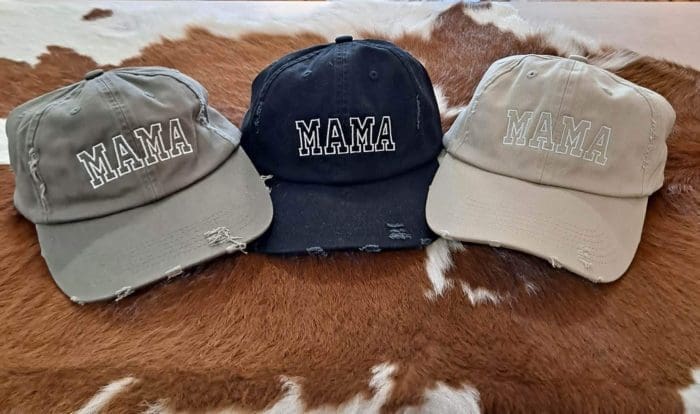 Mama Embroidered Hat