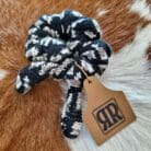 Leopard Jacquard Scrunchie