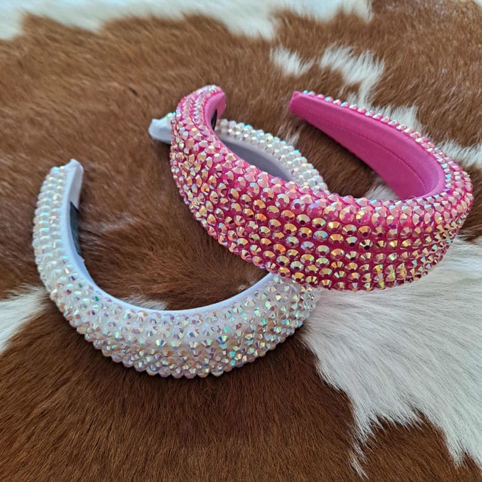 Rhinestone Puffy Headband