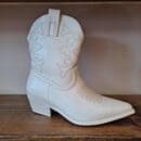 Wills-Women Cowgirl Booties With Zipper