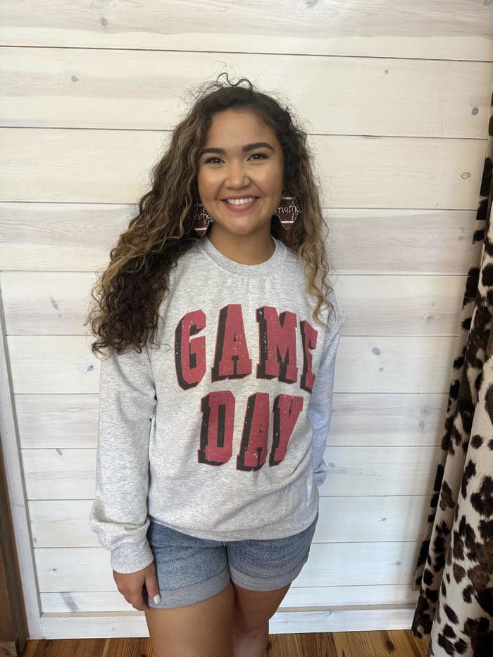 Game Day Graphic  Sweatshirt