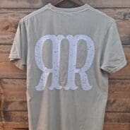 Rustic Rebel “RR” Cow Tag Logo Graphic Tee