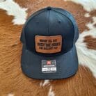 Working All Day OVERTIME HOURS  And Bullsh*t Pay  Patch Hat