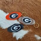 Georgia Bulldog Key Chains