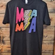 Mama Lightning Bolt Graphic Tee