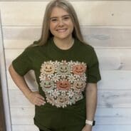 Daisy Jack O Lantern Graphic Tee