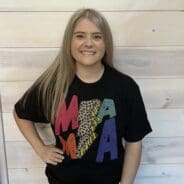 Mama Lightning Bolt Graphic Tee