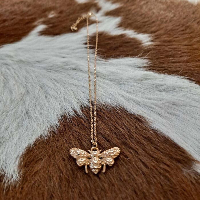 Dainty Bumblebee Necklace