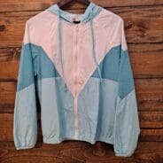 Color Block Windbreaker Jacket