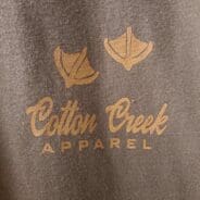 Cotton Creek Long Sleeve Fitted Crew Neck  Sitting Duck