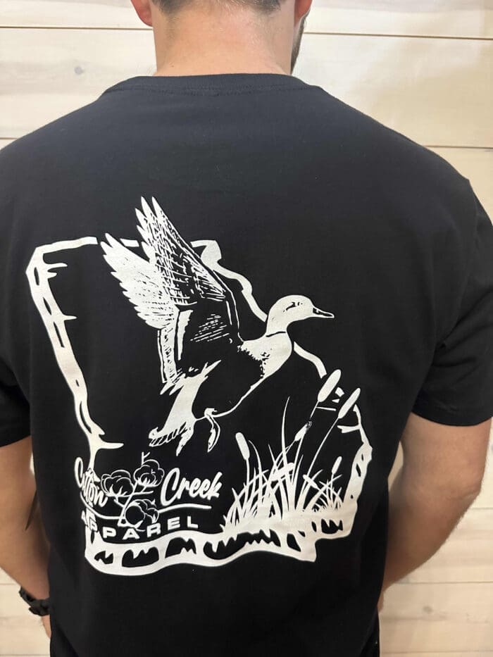 Cotton Creek Flying Duck Georgia State Graphic Tee