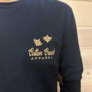 Cotton Creek Long Sleeve Fitted Crew Neck  Sitting Duck