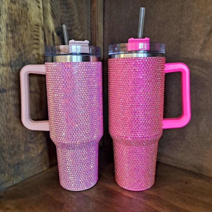 Bling Studded 40oz Stainless Steel Tumbler