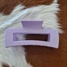 4 Inch Rectangular Hair Claw Clip