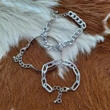 Stacking Chain Link Bracelet Set