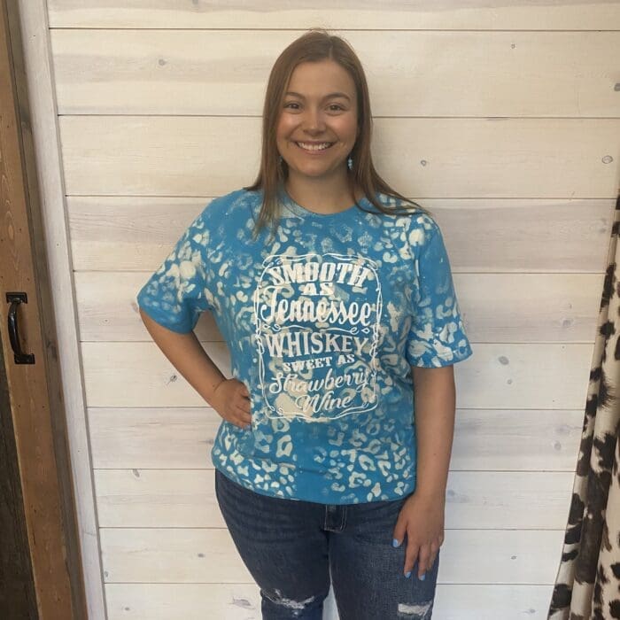 Teal Tennessee Whiskey Tee