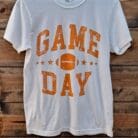 Game Day Football 100% Cotton Graphic Tee