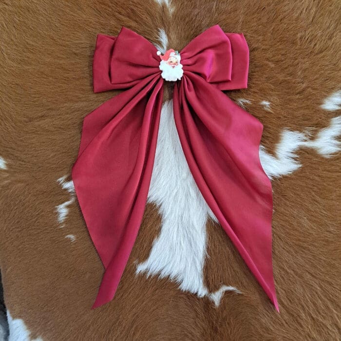 Christmas Santa Hairbow