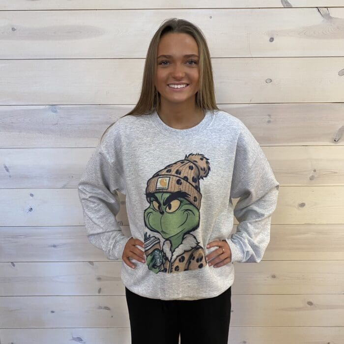 Boujee Grinch Sweatshirt