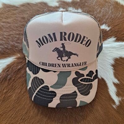 Mom Rodeo Foam Trucker Hat