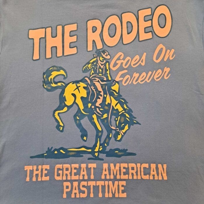 Rodeo Western All American Pastime Graphic Tee